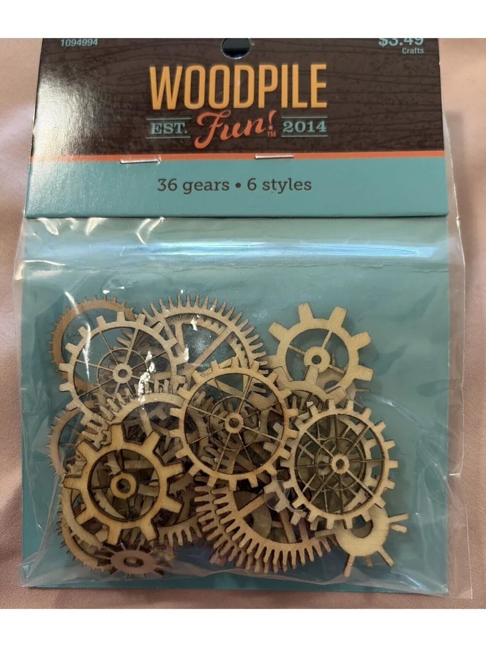 Woodpile 36 gears. 6 style dollhouse accessories 🆕 Sealed